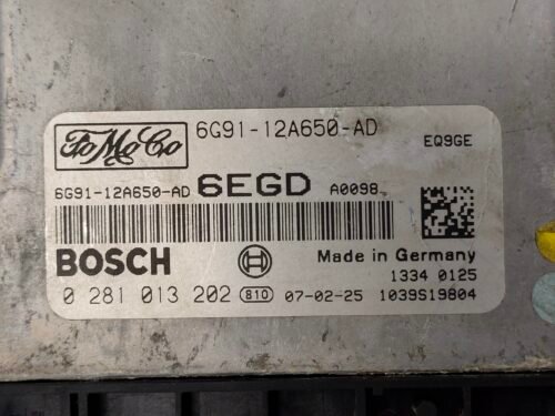 Centralita del motor Land Rover 6G91-12A650-AE 6G9112A650AE 0281013202 0 281 013 202