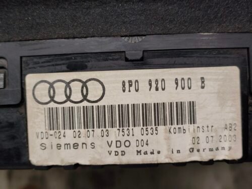 Cuadro de instrumentos AUDI A3 8P0920900B 8PO920900B
