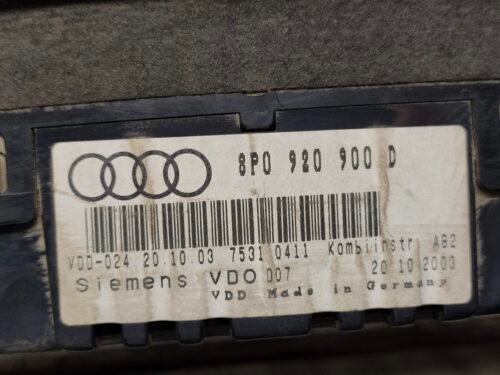 Cuadro de instrumentos AUDI A3 8P0920900D 8PO920900D