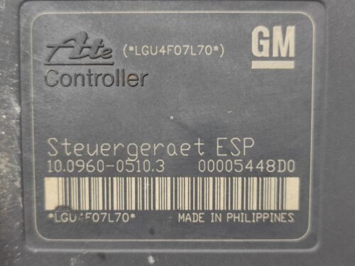 ABS OPEL Astra Zafira Meriva 13157577 13 157 577 10020601274 10096005103