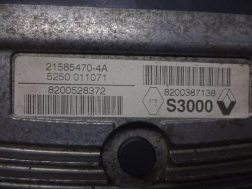 Centralita del motor RENAULT 8200387138 8200528372 21584288-2A