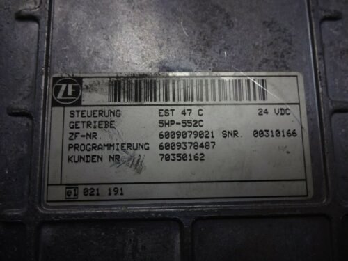 Transmisión controlador VOLVO 0260001032 ZF 6009379001 6009378487 70350162