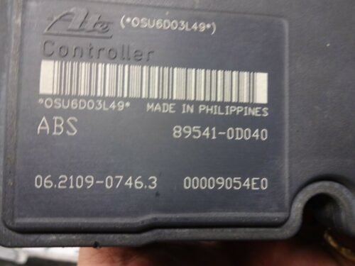 ABS Toyota Yaris 445100D030 ATE 06210205164 895410D040 06210907463 00009054E0