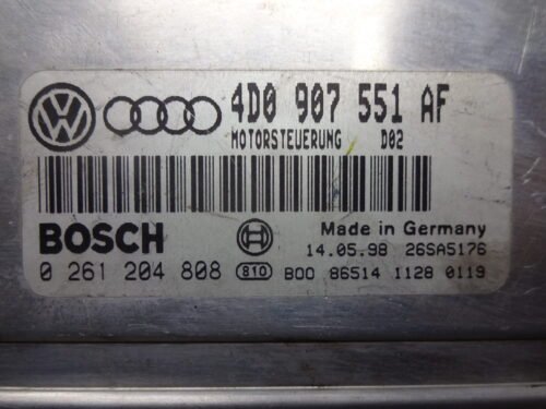 Centralita del motor  Audi A4 0261204808 4D0907551AF