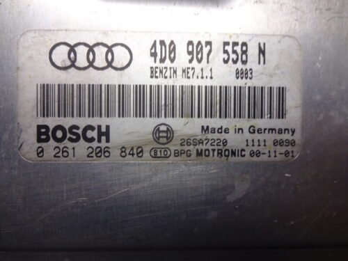 Centralita del motor  Audi A8 4D0907558N 0261206840