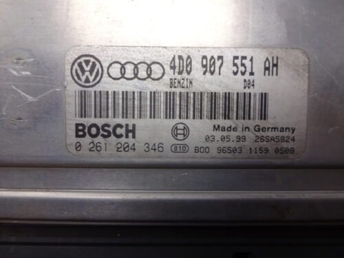 Centralita del motor  AUDI A6  0261204346 4D0907551AH