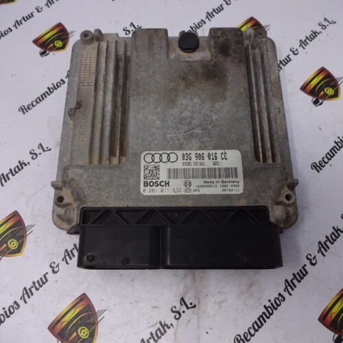 03G906016CC 0281011832 EDC16U1 Centralita del motor Audi A3 03G906016CC 0281011832 EDC16U1