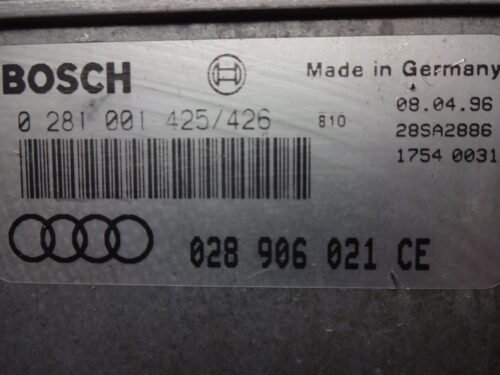 Centralita del motor AUDI A4 0281001425 0281001426 028906021CE
