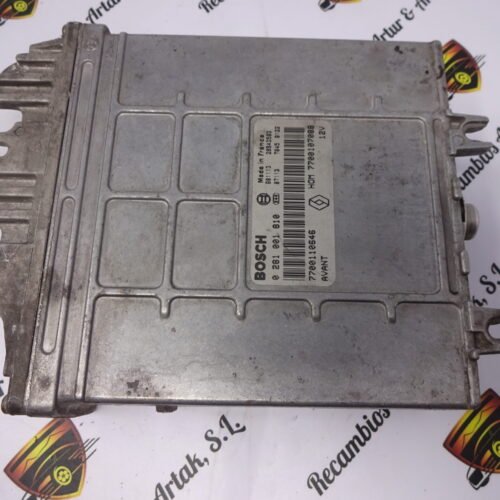 Centralita del motor Renault 0281001810 7700110646 7700107088