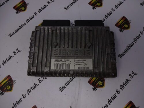 Centralita del motor Renault S118038004A 8200211611 8200052418