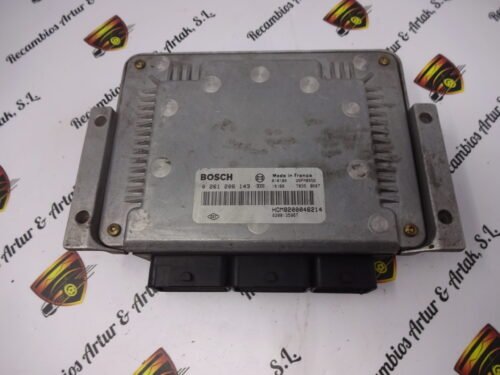 Centralita del motor Renault 0261206143 HOM8200046214 8200135967