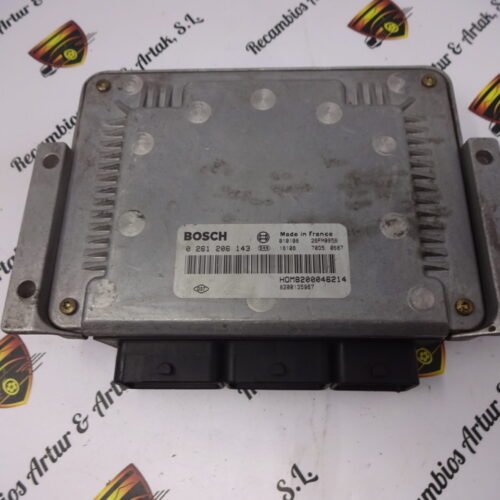 Centralita del motor Renault 0261206143 HOM8200046214 8200135967