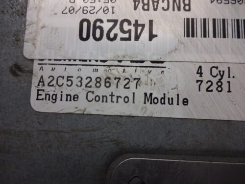 Centralita del motor  Dodge Caliber P68027168AD BNCAB4 145290 A2C53286727