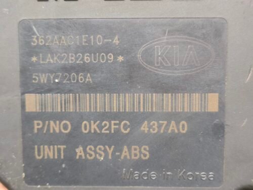ABS KIA CARENS BH60103600 0K2FC437A0