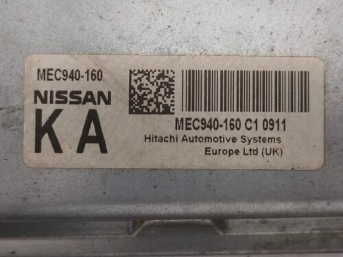 Centralita del motor Nissan JUKE MEC940-160 KA MEC940160 C1 0911