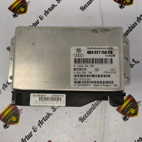 Centralita del motor AUDI A6 VW 4B0927156CQ 0260002758 4B0 927 156 CQ 0 260 002 758