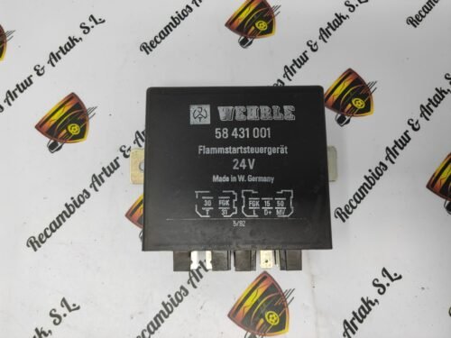 Unidad de control de arranque Rele Iveco Daf Man WEHRLE 58 431 001 58431001