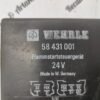 Unidad de control de arranque Rele Iveco Daf Man WEHRLE 58 431 001 58431001