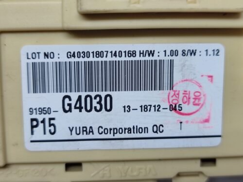 BSI Caja de fusibles HYUNDAI I30 91950-G4030 91950G4030 13-18712-045 1318712045