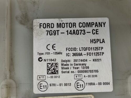 BSI Caja de fusibles Ford Ford MONDEO GALAXY SMAX 7G9T-14A073-CE 7G9T14A073CE