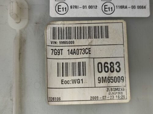 BSI Caja de fusibles Ford Ford MONDEO GALAXY SMAX 7G9T-14A073-CE 7G9T14A073CE