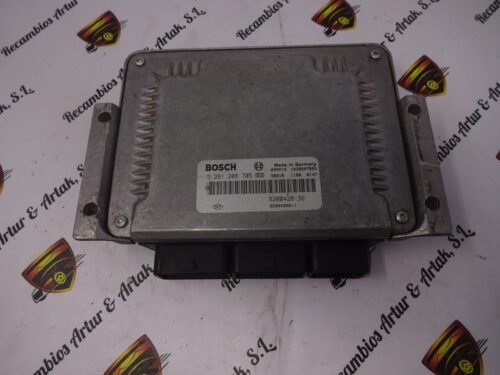 Centralita del motor  RENAULT 0261208705 8200428139 8200499611