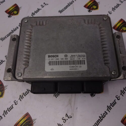 Centralita del motor  RENAULT 0261208705 8200428139 8200499611