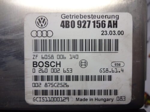 Transmisión controlador  Audi A6 A8 QUATTRO 4B0927156AH 4BO927156AH 0260002653
