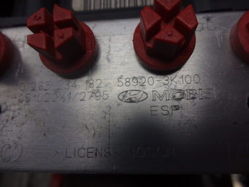 ABS Hyundai Sonata 589203K100 58920-3K100 0265234182 0265950390