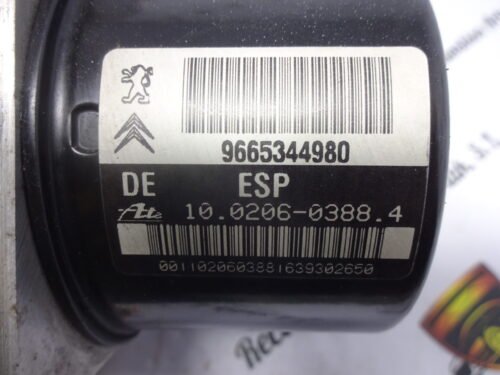 ABS  Peugeot 207 9665344980 10020603884 10096039143 28560044003