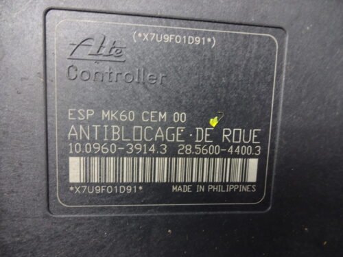 ABS  Peugeot 207 9665344980 10020603884 10096039143 28560044003