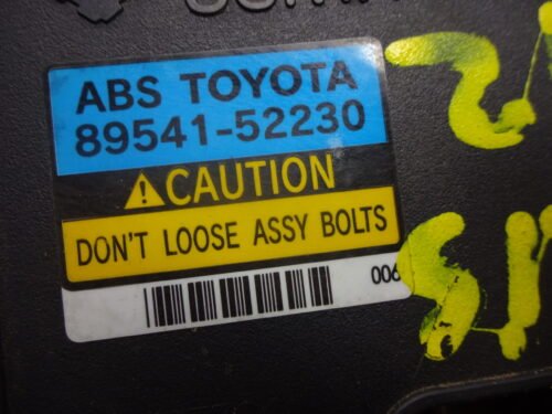 ABS Toyota Yaris 4451052300 44510-52300 8954152230 89541-52230