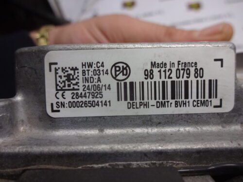 Unidad de control Citroen C4 Cactus 9811207980 00026504141 BVH1 CEM01