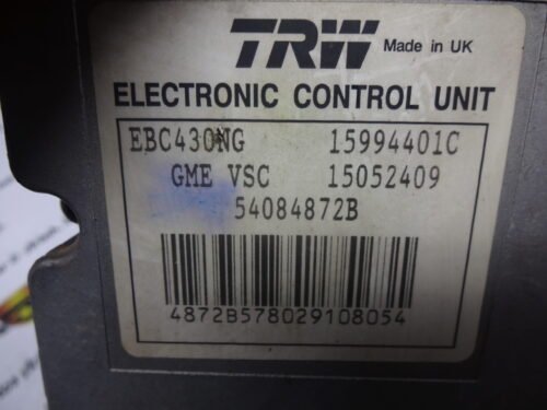ABS  Opel Vectra B Saab 9-3 15052409 54084872B 15994401C 12773673