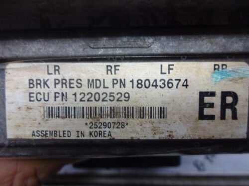 ABS Daewoo Chevrolet Kalos 96534908 18046958 12202529 18043674
