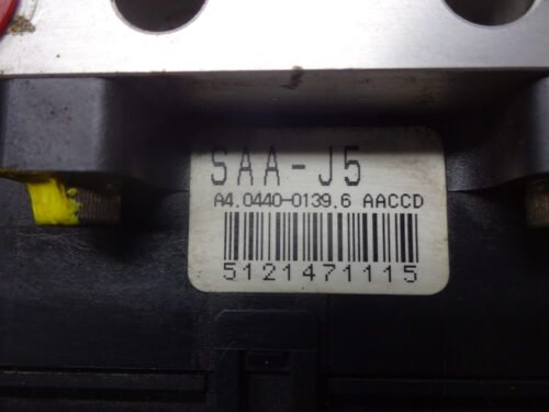 ABS  Honda Jazz A4.0440-0139.6 A4044001396 SAA-J5 AACCD 5121471115