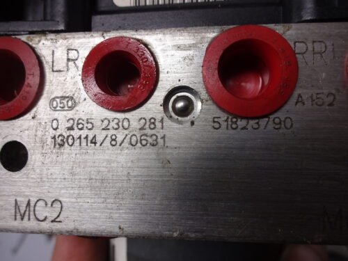 Unidad hidráulica del ABS Ford Ka 51823790 0265230281