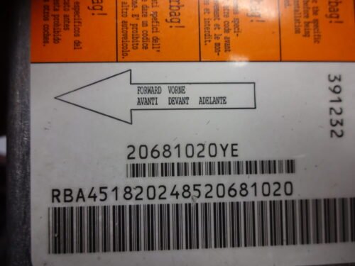 Unidad de control  Smart Fortwo A4518202485 /001 20681020YE