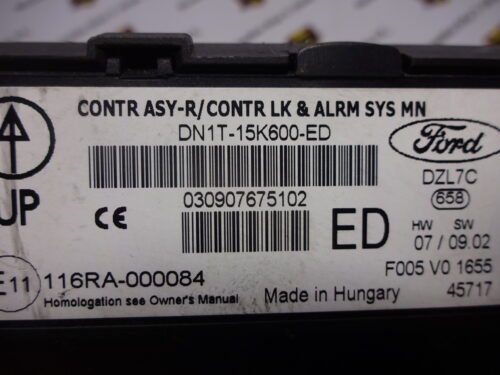 Unidad de control  FORD DN1T15K600ED DN1T-15K600-ED F005V01655