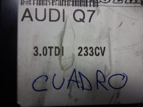 3.0 TDI 233CV 5550007301 Cuadro de instrumentos AUDI Q7 3.0 TDI 233CV 5550007301