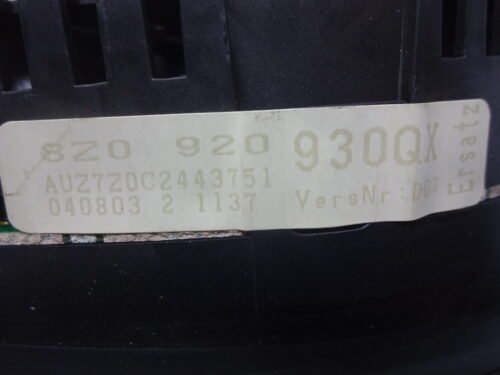 8Z0920930QX 110280151006 Cuadro de instrumentos Audi A2 8Z0920930QX 110280151006