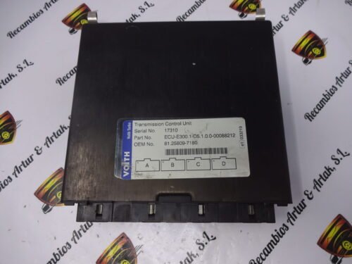 Transmisión controlador MAN ECU-E300 81258097180 81.25809-7180