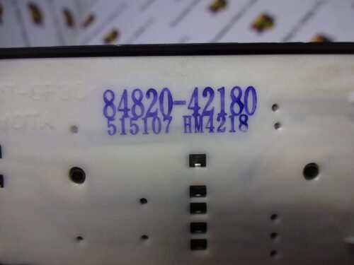 Botonera Elevalunas Toyota RAV 4 8482042180 84820-42180