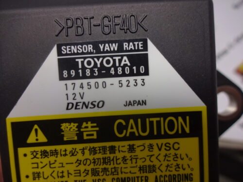 Sensor de guiñada Toyota 8918348010 89183-48010 174500-5233
