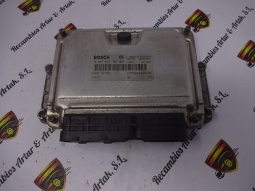 Centralita del motor RENAULT CLIO 0281010788 8200195750 HOM8200049304