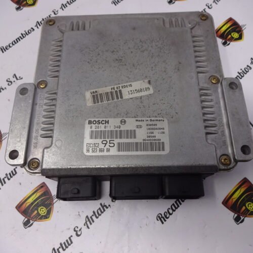 Centralita del motor Peugeot Citroën Bosch 9652386080 EDC15C2 0281011340