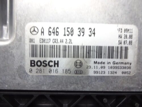 Centralita del motor  Mercedes-Benz CLC 0281016185 A6461503934