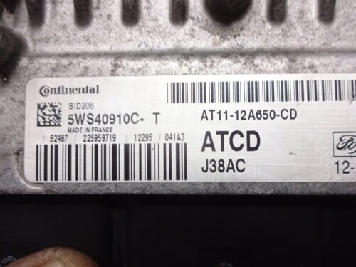 Centralita del motor FORD TRANSIT 5WS40910CT 5WS40910C-T AT1112A650CD