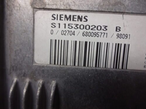Centralita del motor Renault megane S115300203B HOM7700860319 7700111888