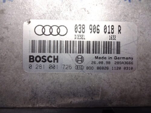 0281001726 038906018R Centralita del motor AUDI A4 0281001726 038906018R